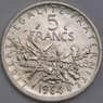 Франция 5 франков 1964 КМ926 UNC  арт. 40635