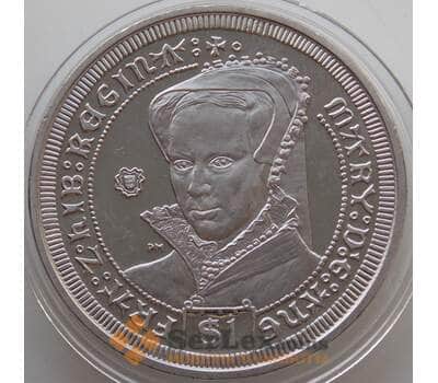 Монета Британские Виргинские острова 1 доллар 2008 BU Королева Мэри арт. 13747