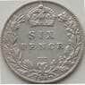 Великобритания 6 пенсов 1909 КМ799 XF арт. 12047