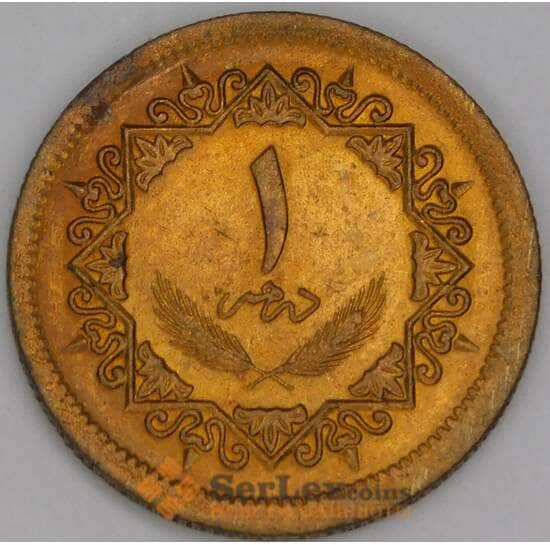 Ливия 1 дирхам 1975 КМ12 UNC  арт. 53290