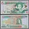 Восточные Карибы 5 долларов 2000 Р37М UNC Монсеррат арт. 50812