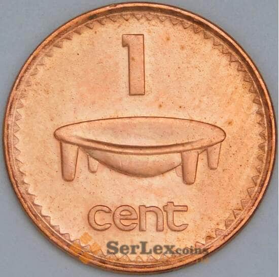 Фиджи 1 цент 2006 КМ49b UNC арт. 55355