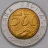 Сан-Марино монета 500 лир 1991 КМ269 aUNC  арт. 37191