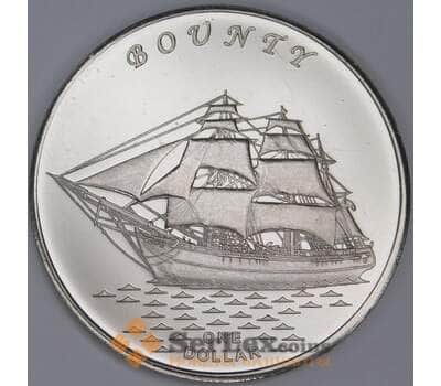 Гилберта острова (Кирибати) 1 доллар 2015 Корабль Bounty Баунти арт. 54977
