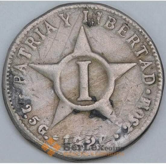 Куба 1 сентаво 1920 КМ9.1 VG арт. 57462