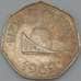 Монета Гернси 50 пенсов 1969 КМ25 VF арт. 38456