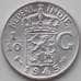 Монета Нидерландская Восточная Индия 1/10 гульдена 1945 P КМ318 aUNC арт. 12245