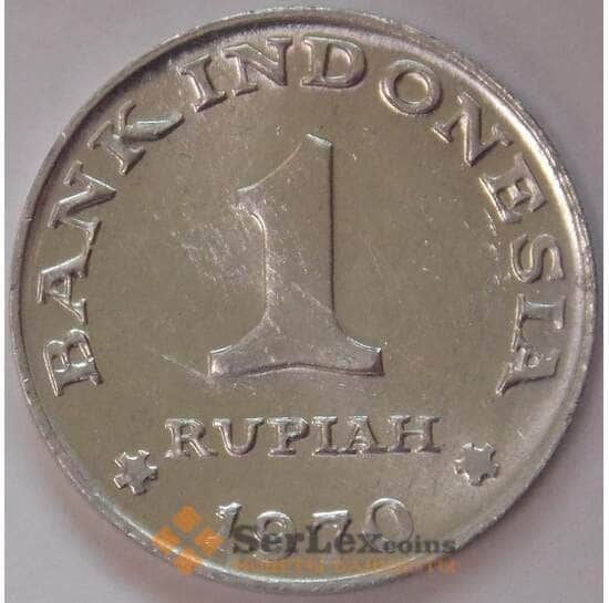 Индонезия 1 рупия 1970 КМ20 UNC Птица  арт. 17731