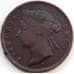 Монета Стрейтс Сеттлментс 1 цент 1874 КМ9 VF арт. 8378