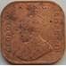 Монета Стрейтс Сеттлментс 1/2 цента 1932 КМ37 VF арт. 8379