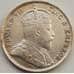 Монета Стрейтс Сеттлментс 5 центов 1902 КМ20 XF-AU арт. 8384