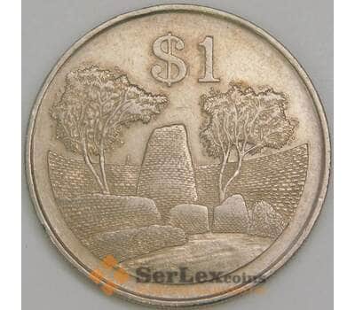 Зимбабве 1 доллар 1980 КМ6 VF арт. 56384