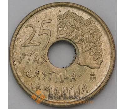Монета Испания 25 песет 1996 КМ962 XF Кастилья арт. 26897