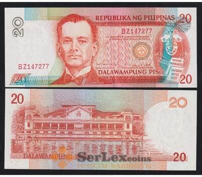 Филиппины 20 песо 1997 Р182а UNC арт. 51950