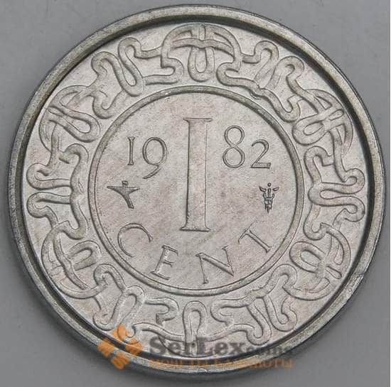 Суринам 1 цент 1982 КМ11а UNC арт. 46266