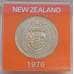 Монета Новая Зеландия 1 доллар 1976 КМ38 BU бокс арт. 14317
