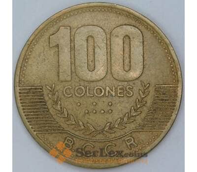 Коста-Рика 100 колонов 2000 КМ240 VF арт. 56056