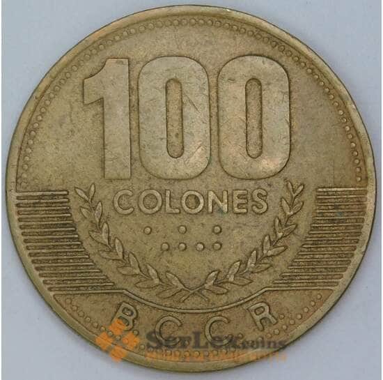 Коста-Рика 100 колонов 2000 КМ240 VF арт. 56056 Коста-Рика 100 колонов 2000 КМ240 VF арт. 56056