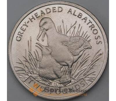 Монета Южная Джорджия и Южные Сэндвичевы острова 2 фунта 2006 КМ27 BU Альбатрос арт. 28269