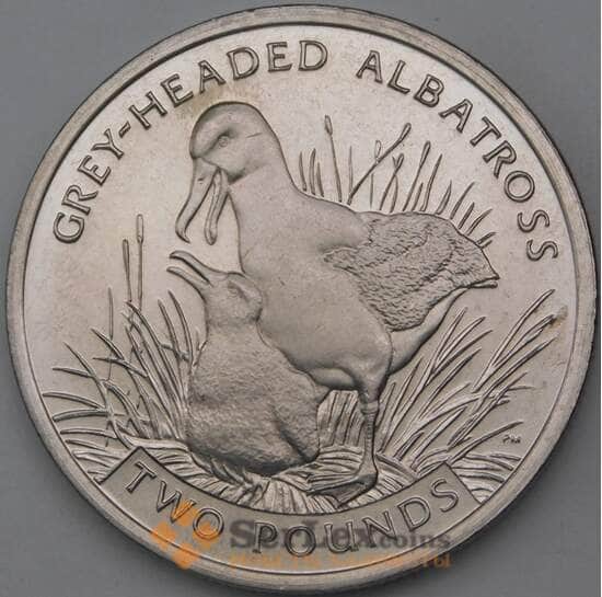 Южная Джорджия и Южные Сэндвичевы острова 2 фунта 2006 КМ27 BU Альбатрос арт. 28269 Южная Джорджия и Южные Сэндвичевы острова 2 фунта 2006 КМ27 BU Альбатрос арт. 28269