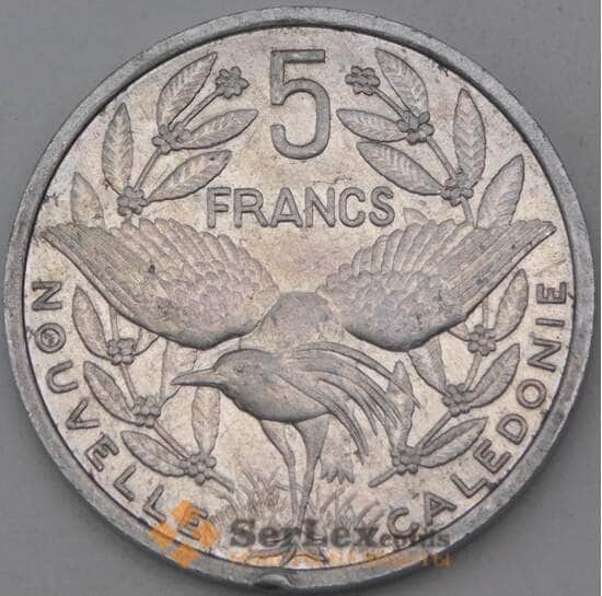 Новая Каледония 5 франков 1991 КМ16 XF арт. 28242