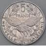 Новая Каледония 5 франков 1991 КМ16 XF арт. 28242