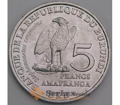 Бурунди 5 франков 2014  КМ25 UNC арт. 46382