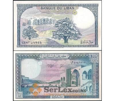 Банкнота Ливан 100 ливров 1988 Р66 UNC арт. 22073