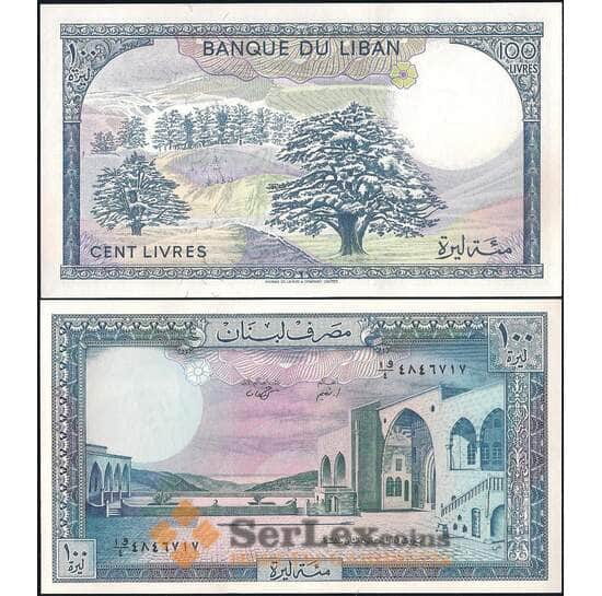 Ливан банкнота 100 ливров 1988 Р66 UNC арт. 22073