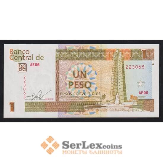 Куба 1 песо 2013 РX46 UNC арт. 55444