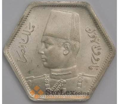 Монета Египет 2 пиастра 1944 КМ369 UNC Серебро арт. 39817