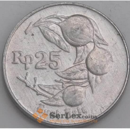 Индонезия монета 25 рупий 1991-1996 КМ55 АU арт. 45541