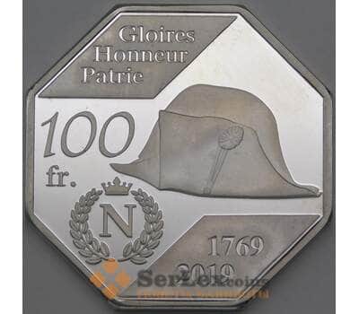 Корсика 100 франков 2019 Prooflike UNUSUAL арт. 26616
