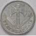 Монета Франция 1 франк 1943 КМ902 XF Немецкая оккупация (J05.19) арт. 17767