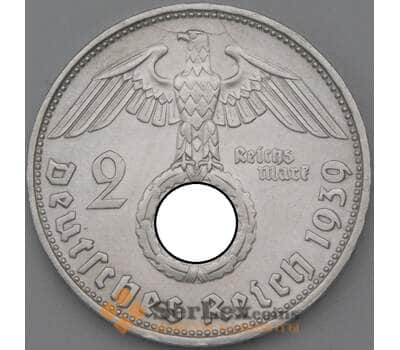 Монета Германия 2 марки 1939 D КМ93 XF арт. 22203