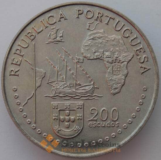 Португалия 200 эскудо 1994 КМ671 UNC Тордесильясский договор (J05.19) арт. 16636