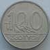 Монета Польша 100 злотых 1990 КМ214 aUNC (J05.19) арт. 16381