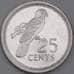 Сейшельские острова монета 25 центов 2007 КМ49а UNC арт. 42179