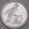 Сейшельские острова монета 25 центов 2007 КМ49а UNC арт. 42179
