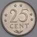 Нидерландские Антиллы монета 25 центов 1970 КМ11 UNC арт. 44763