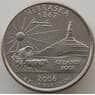 США 25 центов 2006 D aUNC Небраска арт. 11556