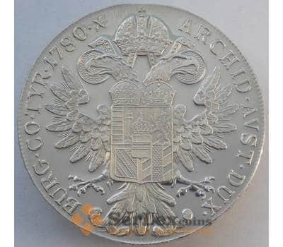 Монета Австрия 1 талер 1780 Рестрайк UNC Серебро Мария Терезия (J05.19) арт. 14893