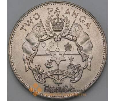 Монета Тонга 2 паанга 1974 КМ37 UNC арт. 26607