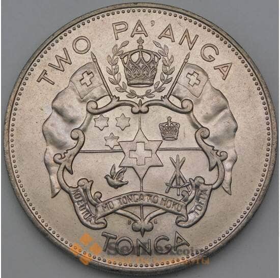 Тонга 2 паанга 1974 КМ37 UNC арт. 26607