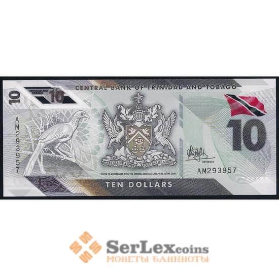 Тринидад и Тобаго 10 Долларов 2020 РW62 UNC  арт. 37058