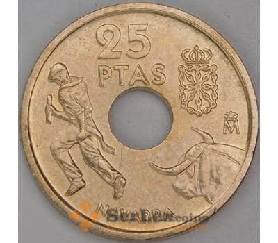 Испания 25 песет 1999 КМ1007 UNC Наварра арт. 54531