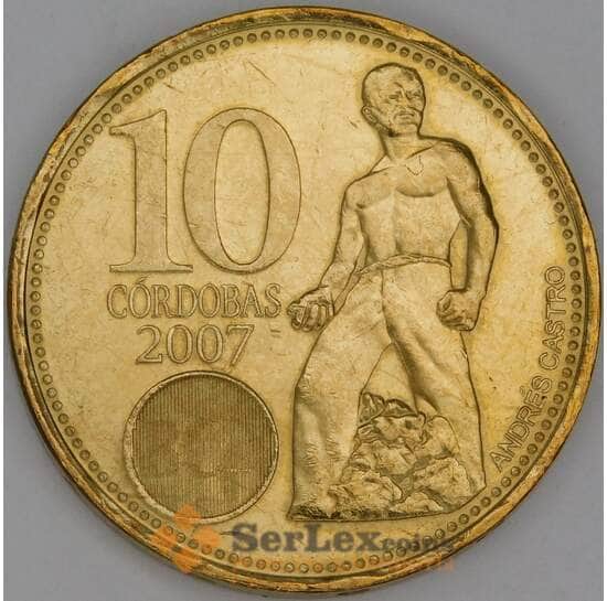 Никарагуа 10 кордоба 2007 КМ102 aUNC арт. 54167