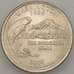 Монета США 25 центов 2007 P КМ397 XF Вашингтон арт. 18918