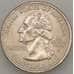 Монета США 25 центов 2007 P КМ397 XF Вашингтон арт. 18918
