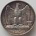 Монета Италия 5 лир 1927 КМ67.1 XF+ арт. 11793